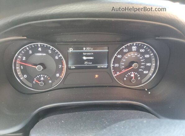 3KPF24AD8NE459062 2022 KIA FORTE Blue Instrument cluster view