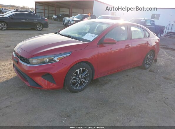 3KPF24AD9NE466828 2022 KIA FORTE Red Front left