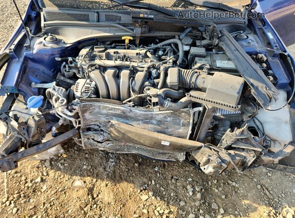 3KPF24ADXNE448208 2022 KIA FORTE Blue Widok wnętrza z tyłu