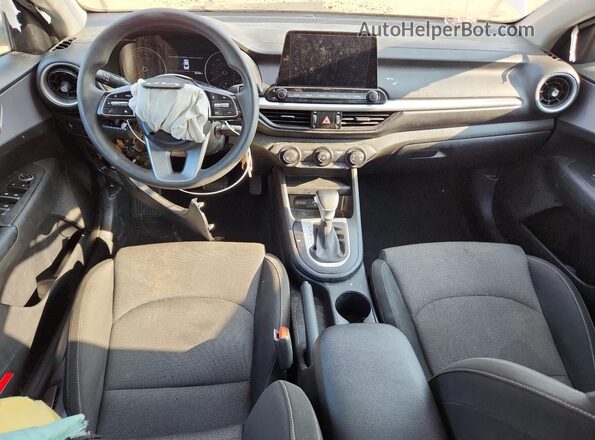 3KPF24ADXNE448208 2022 KIA FORTE Blue Widok deski rozdzielczej