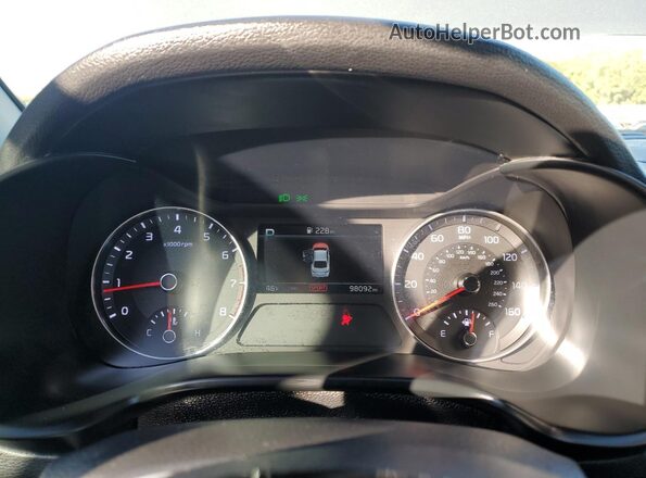 3KPF24ADXPE552135 2023 KIA FORTE Silver Widok zestawu wskaźników