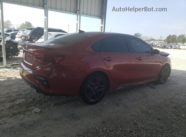 3KPF34AD1LE163469 2020 KIA FORTE Orange უკანა მარჯვენა