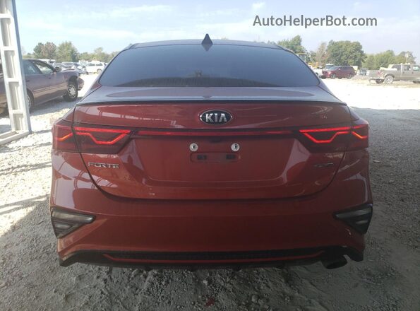 3KPF34AD1LE163469 2020 KIA FORTE Orange უკანა ხედი