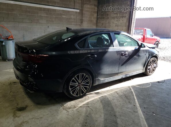 3KPF44AC3NE476353 2022 KIA FORTE Black Tył prawy