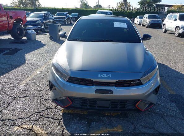 3KPF44AC3NE477485 2022 KIA FORTE Gray Instrument cluster view
