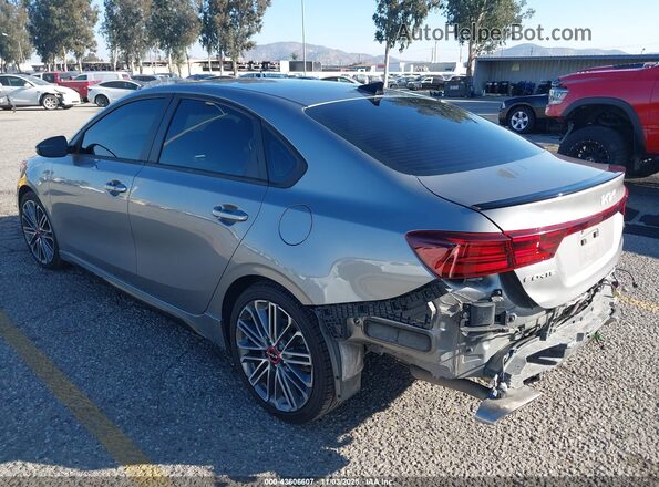 3KPF44AC3NE477485 2022 KIA FORTE Gray Rear left
