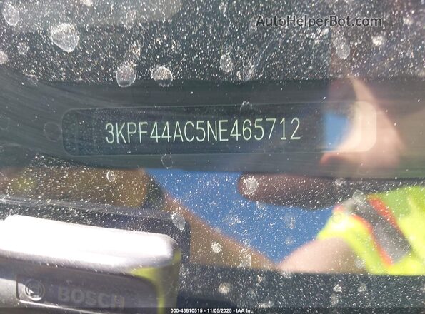 3KPF44AC5NE465712 2022 KIA FORTE Черный 