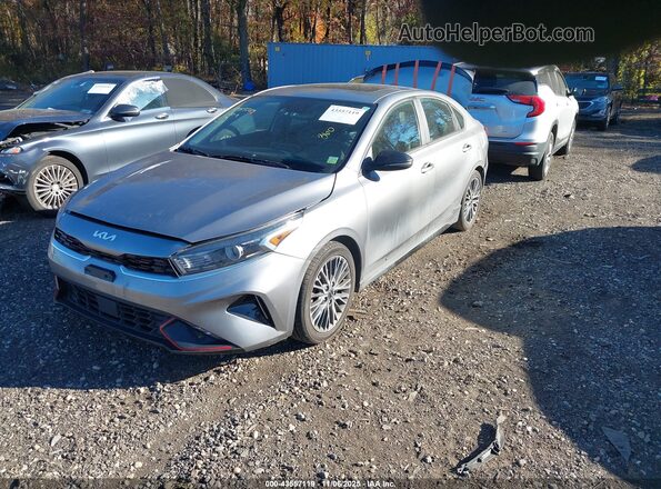 3KPF54AD0NE477739 2022 KIA FORTE Gray Передня ліва чверть
