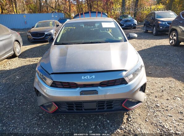 3KPF54AD0NE477739 2022 KIA FORTE Gray Вид щитка приладів