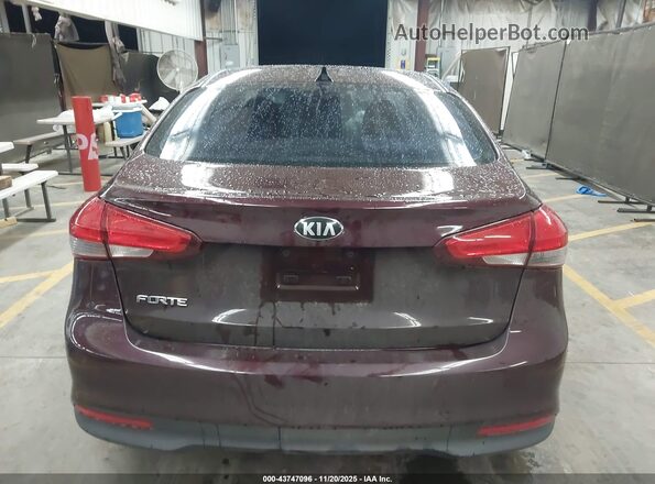 3KPFK4A73JE246184 2018 KIA FORTE Red 
