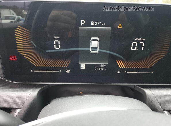 3KPFT4DE8SE060097 2025 KIA K4 Угольный Вид щитка приборов