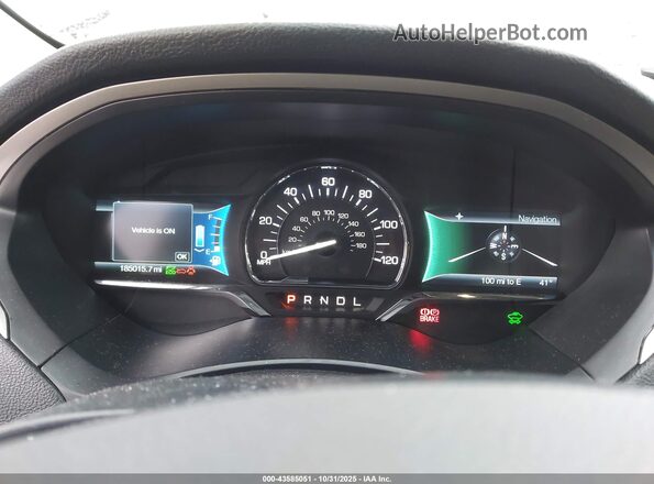 3LN6L2LU0GR627282 2016 LINCOLN MKZ HYBRID Silver Widok tylnych siedzeń