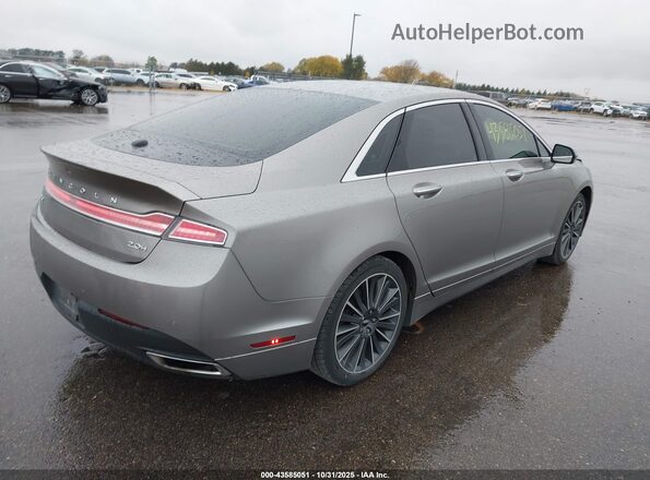 3LN6L2LU0GR627282 2016 LINCOLN MKZ HYBRID Silver Tył prawy