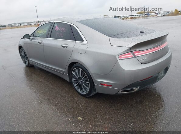 3LN6L2LU0GR627282 2016 LINCOLN MKZ HYBRID Silver Tył lewy