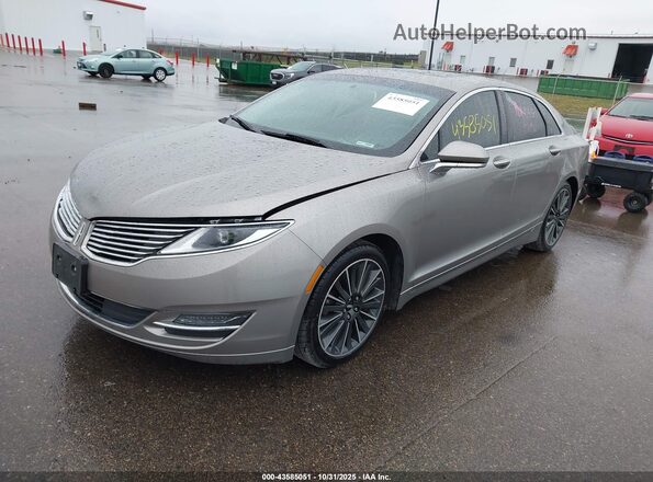 3LN6L2LU0GR627282 2016 LINCOLN MKZ HYBRID Silver Przód lewy