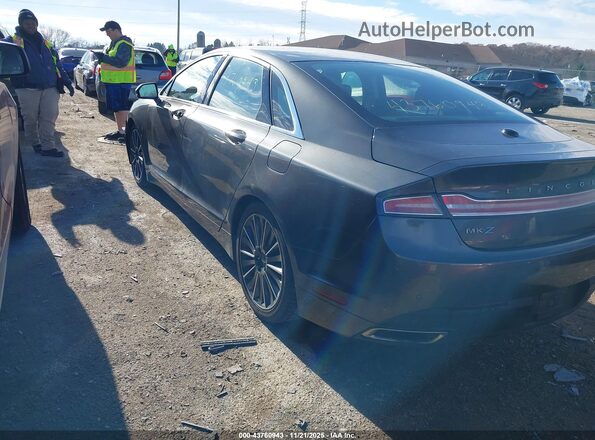 3LN6L2LU1GR628814 2016 LINCOLN MKZ HYBRID Gray უკანა მარცხენა