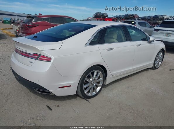 3LN6L2LU7GR632012 2016 LINCOLN MKZ HYBRID White უკანა მარჯვენა