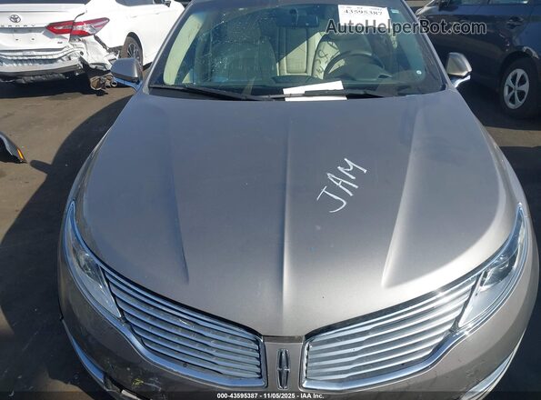 3LN6L2LU9GR632545 2016 LINCOLN MKZ HYBRID Champagne Widok z tyłu