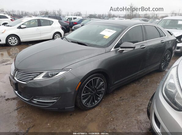 3LN6L2LUXGR623577 2016 LINCOLN MKZ HYBRID Серый Передняя левая четверть