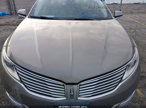 3LN6L2LUXGR626110 2016 LINCOLN MKZ HYBRID Champagne უკანა ხედი