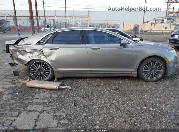 3LN6L2LUXGR626110 2016 LINCOLN MKZ HYBRID Champagne უკანა სალონის ხედი