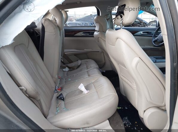 3LN6L2LUXGR626110 2016 LINCOLN MKZ HYBRID Champagne VIN კოდის სტიკერის ხედი
