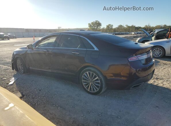 3LN6L5A97JR602497 2018 LINCOLN MKZ Бордовый Задняя левая четверть