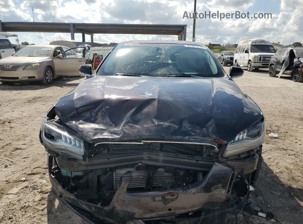 3LN6L5E90LR606601 2020 LINCOLN MKZ Black წინა ხედი