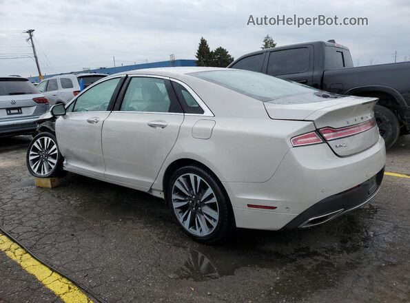 3LN6L5LU5LR617424 2020 LINCOLN MKZ White Trasero izquierdo