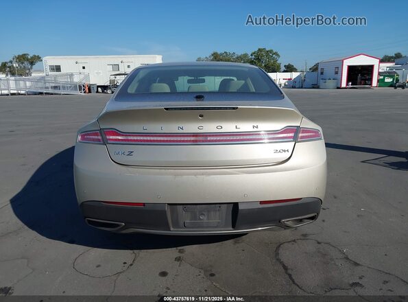 3LN6L5MU3HR650511 2017 LINCOLN MKZ HYBRID Gold 