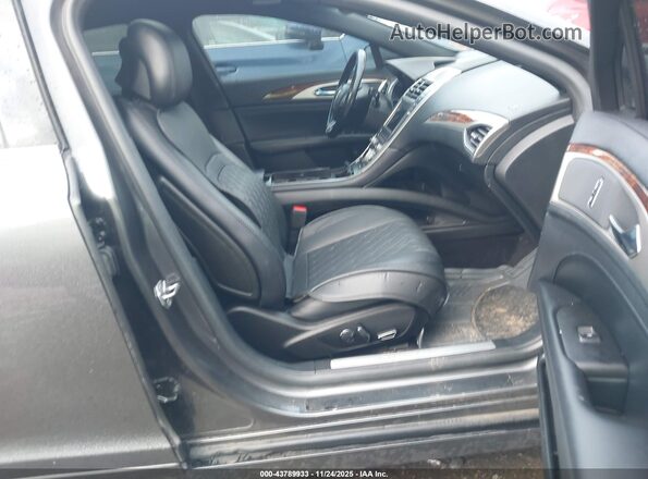 3LN6L5MU4HR641333 2017 LINCOLN MKZ HYBRID Gray წინა სალონის ხედი