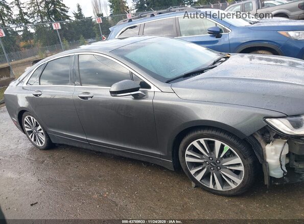 3LN6L5MU4HR641333 2017 LINCOLN MKZ HYBRID Gray სალონის 360-გრადუსიანი ხედი