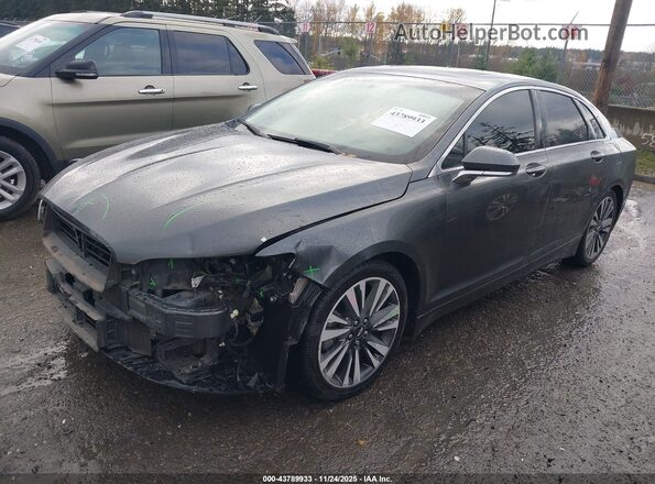 3LN6L5MU4HR641333 2017 LINCOLN MKZ HYBRID Gray წინა მარცხენა ხედი სამი მეოთხედიდან