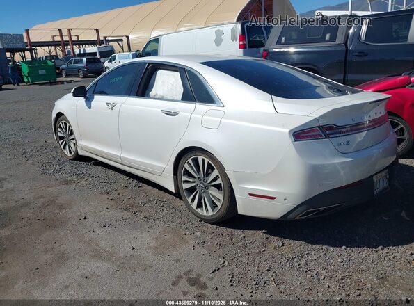 3LN6L5MU7HR630357 2017 LINCOLN MKZ HYBRID White Հետևի ձախ