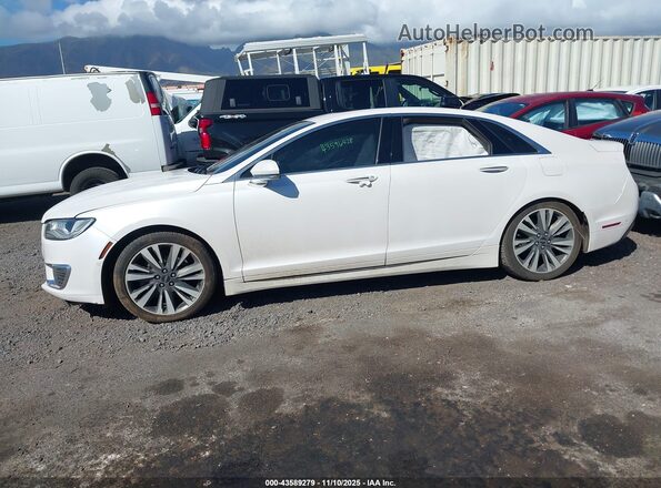3LN6L5MU7HR630357 2017 LINCOLN MKZ HYBRID White Սալոնի հետևի տեսք