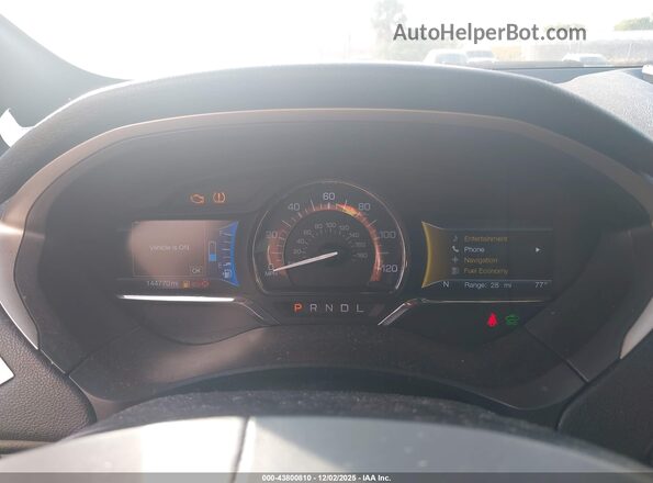 3LN6L5MUXHR636038 2017 LINCOLN MKZ HYBRID Silver Հետևի նստատեղերի տեսք