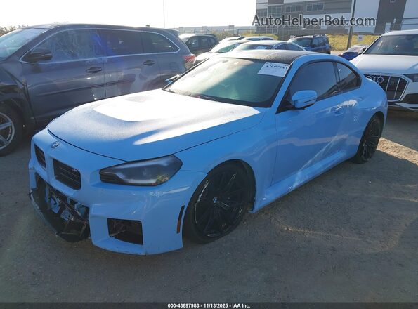 3MF13DM00R8E13288 2024 BMW M2 Light Blue Front left