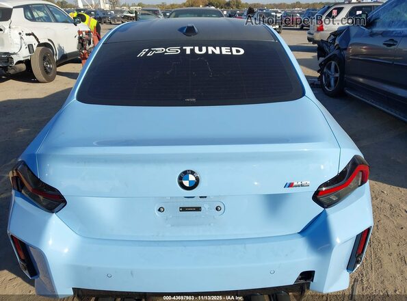 3MF13DM00R8E13288 2024 BMW M2 Light Blue 