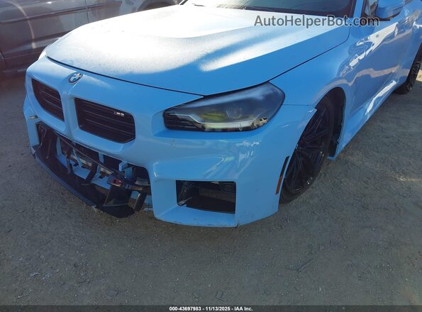 3MF13DM00R8E13288 2024 BMW M2 Light Blue Front view
