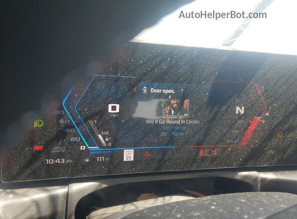 3MF13DM07P8C94085 2023 BMW M2 Blue Vista del cuadro de instrumentos