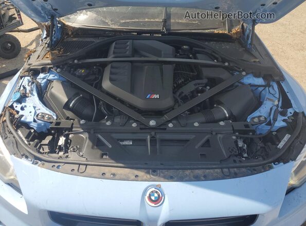 3MF13DM07P8C94085 2023 BMW M2 Blue Vista interior trasera