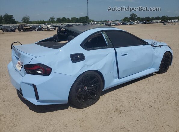 3MF13DM07P8C94085 2023 BMW M2 Blue Trasero derecho