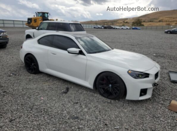 3MF13DM08R8E20280 2024 BMW M2 Белый Передняя правая четверть