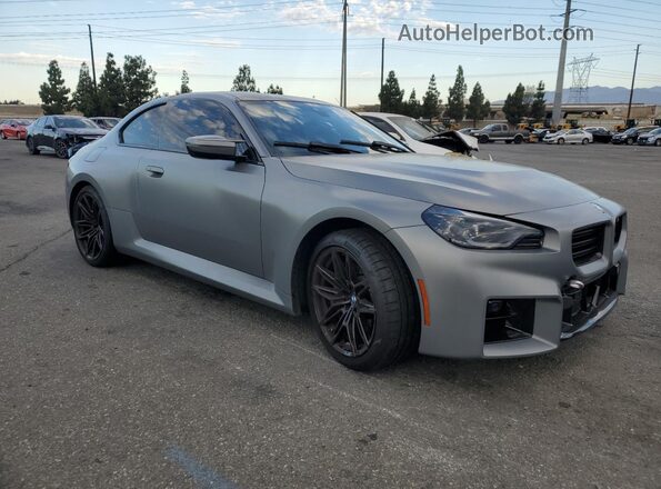 3MF23DM07S8F23572 2025 BMW M2 Gray Przód prawy