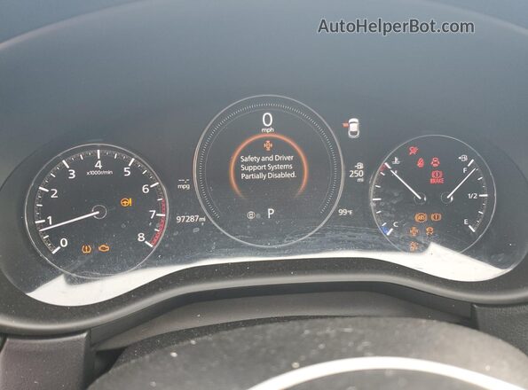 3MVDMACL0LM121841 2020 MAZDA CX-30 Белый Вид щитка приборов