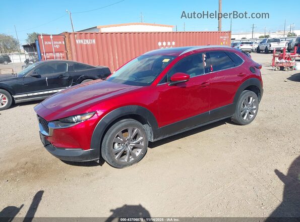 3MVDMADM6MM224688 2021 MAZDA CX-30 Red Առջևի ձախ երեք քառորդ տեսարան