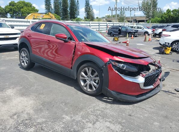 3MVDMAEM8LM116599 2020 MAZDA CX-30 Красный Передняя правая четверть