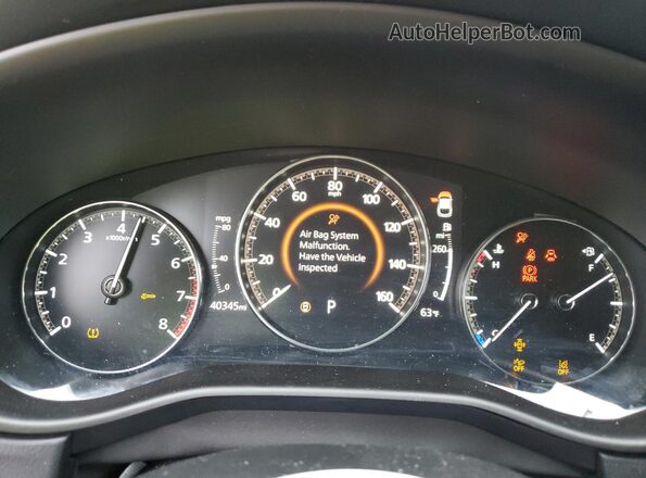 3MVDMBAMXSM778338 2025 MAZDA CX-30 Black ხელსაწყოთა პანელის ხედი
