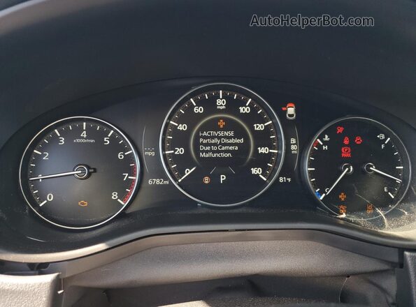 3MVDMBBM0SM792456 2025 MAZDA CX-30 Gray Вид щитка приладів
