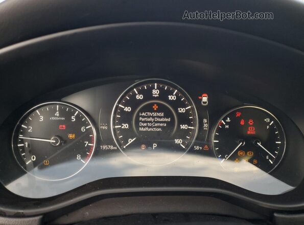 3MVDMBBM5SM772283 2025 MAZDA CX-30 Silver Вид щитка приладів